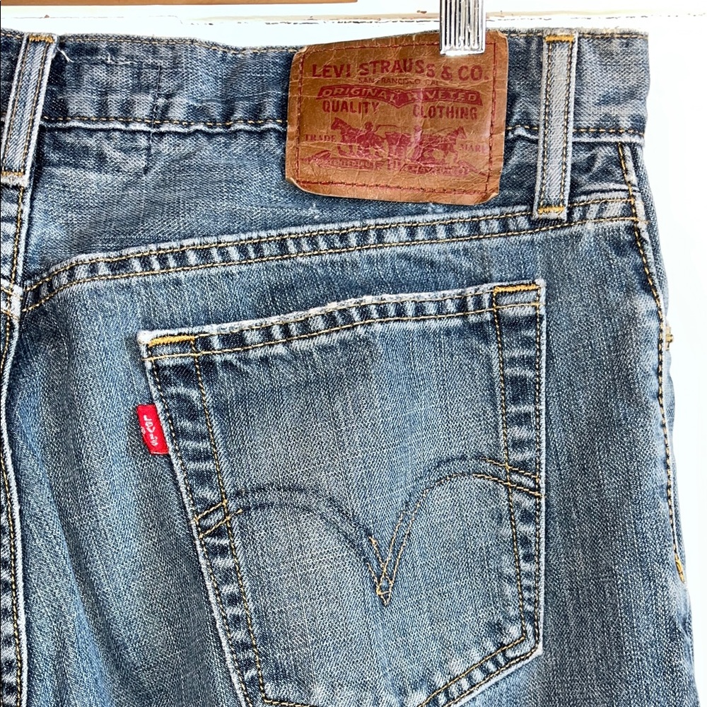 Levi's 34 x 34 Bootcut Blue Jeans